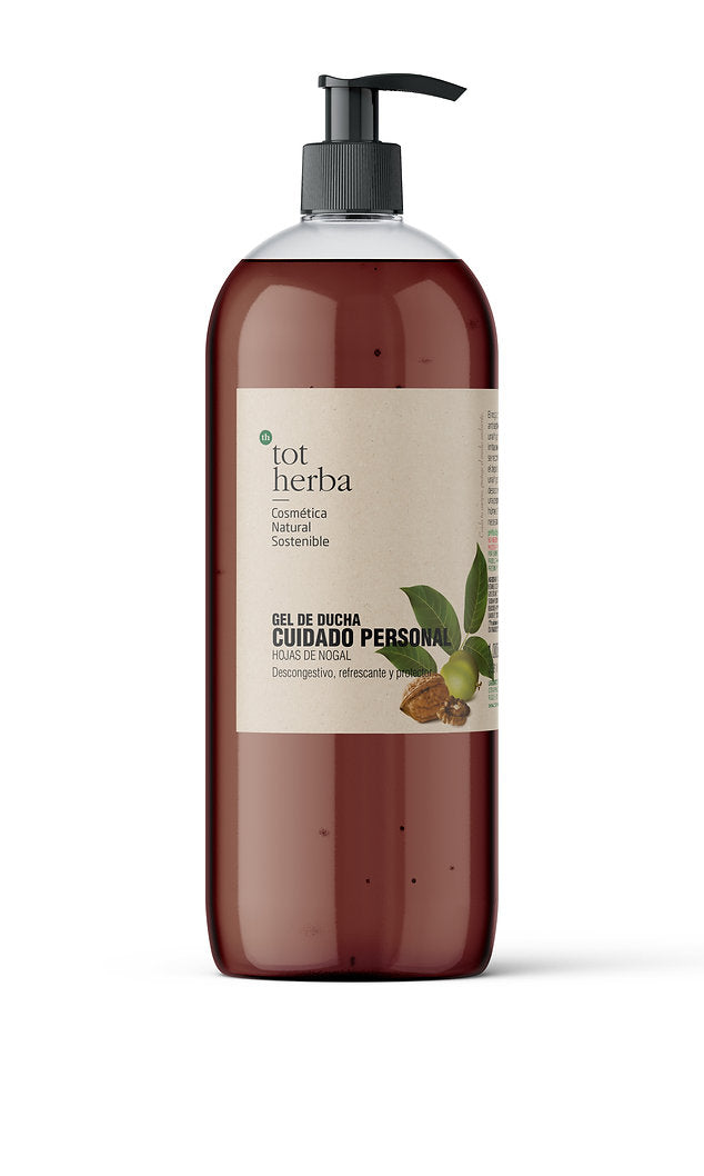 Gel de ducha cuidado íntimo Hojas Nogal 1.000 ml - Tot Herba