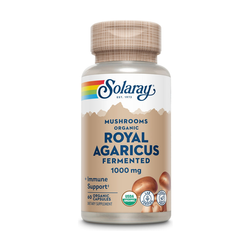 Royal Agaricus (Champiñon del sol) 500 mg-60Caps - SOLARAY