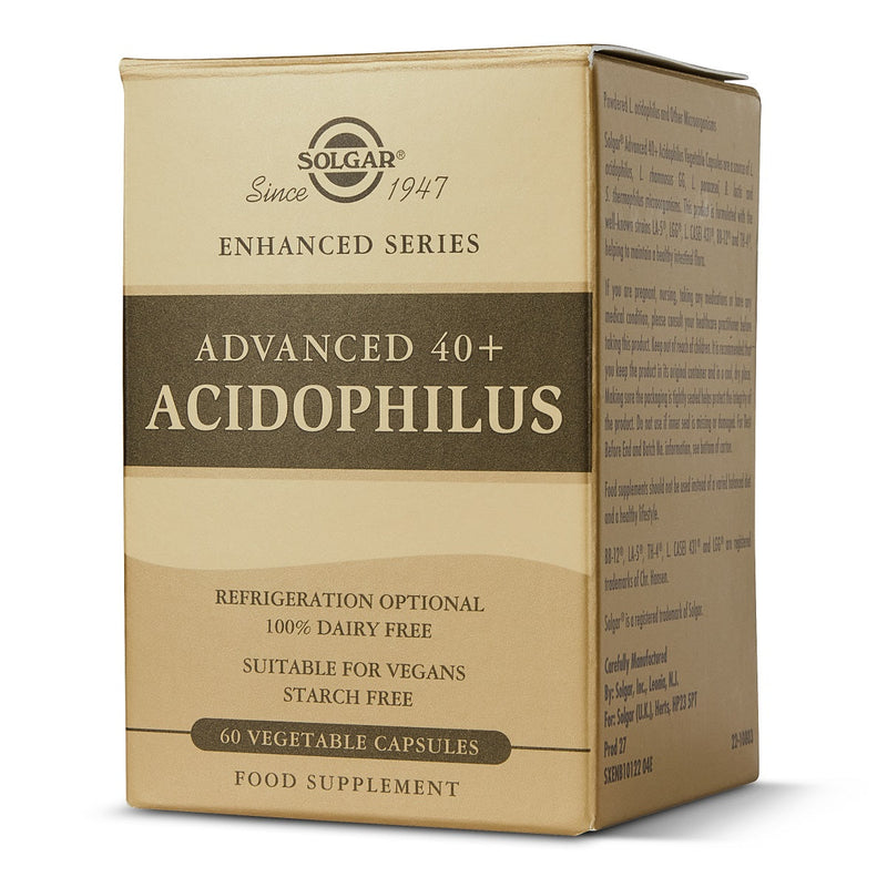 40 Plus Acidophilus Avanzado 60 cap  PROBIÓTICO