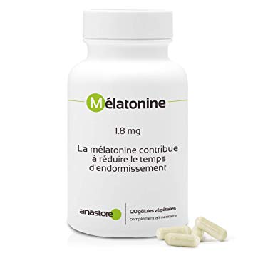 MELATONINA 1.8 MG - 120 CAPSULAS - ANASTORE - masquedietasonline.com 