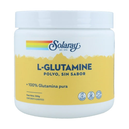 L-GLUTAMINA EN POLVO - 300 gr - SOLARAY