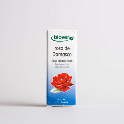 ACEITE ESENCIAL DE ROSA DE DAMASCO, 1 ML - BIOVER - masquedietasonline.com 