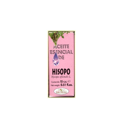 ACEITE ESENCIAL DE HISOPO 15 ML - SORIA NATURAL - masquedietasonline.com 