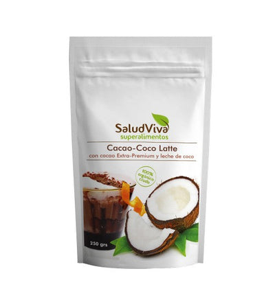 CACAO COCO LATTE 250 GRS  - SALUD VIVA - masquedietasonline.com 