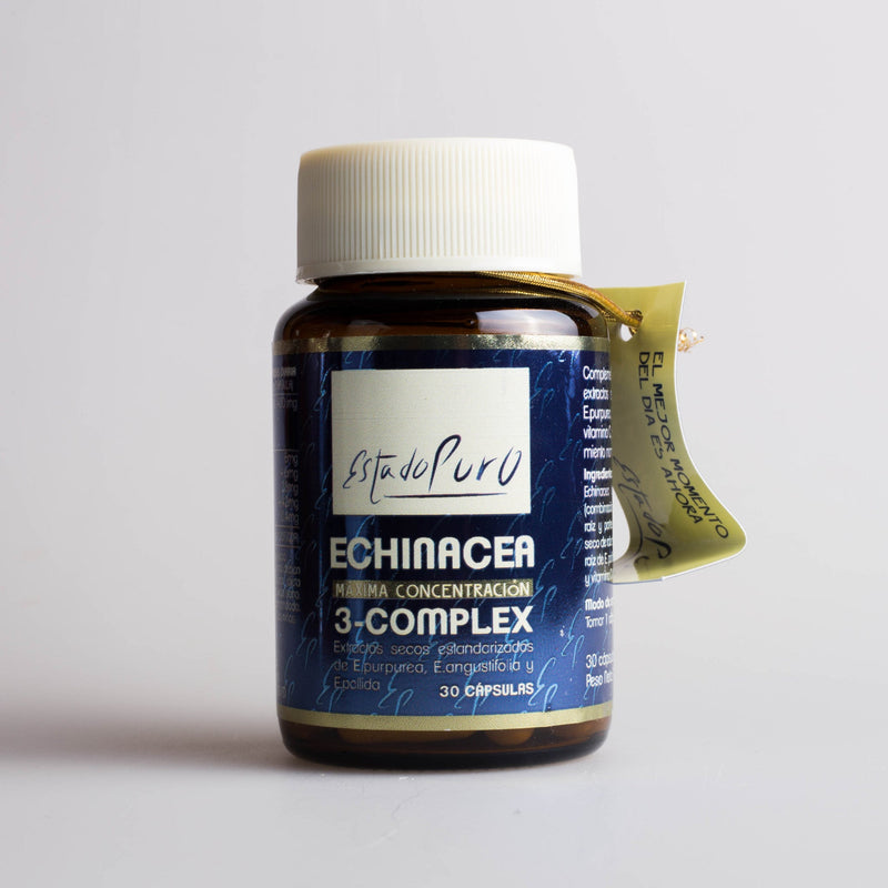 ECHINACEA MAXIMA CONCENTRACION 3-COMPLEX 30 CAP 580MG - ESTADO PURO - masquedietasonline.com 