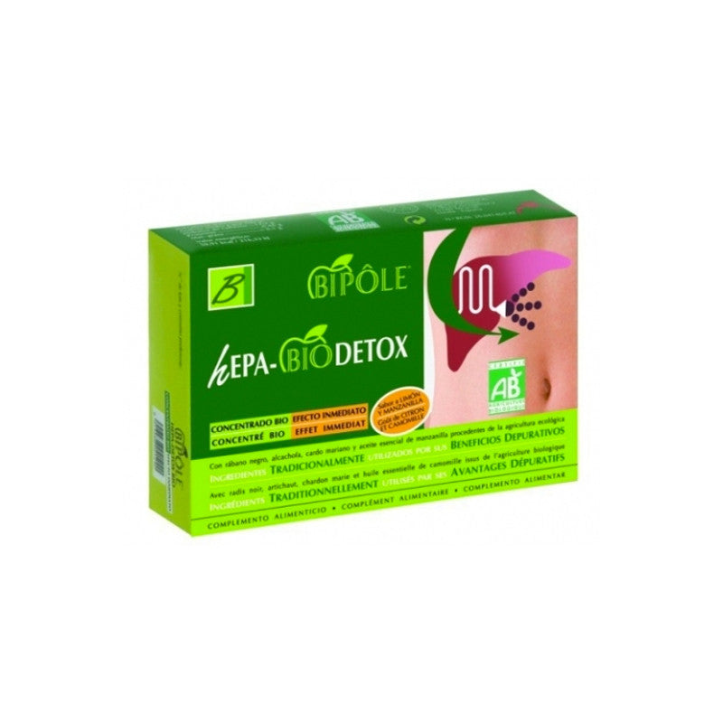 EPA-BIODETOX BIO 20 AMPOLLAS - BIPOLE - masquedietasonline.com 