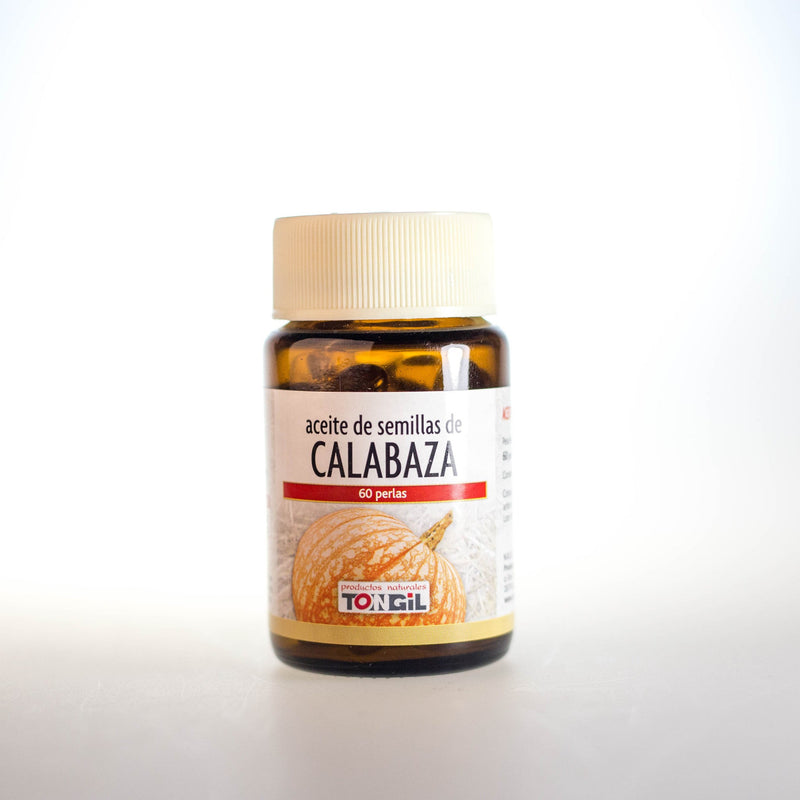 ACEITE DE SEMILLAS DE CALABAZA 60 CAP - TONGIL - masquedietasonline.com 