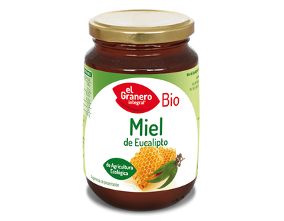 MIEL DE EUCALIPTO BIO 500g - EL GRANERO INTEGRAL - masquedietasonline.com 