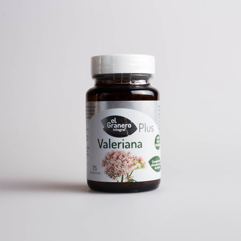 VALERIANA PLUS, 75 COMPRIMIDOS, 645MG - EL GRANERO INTEGRAL - masquedietasonline.com 