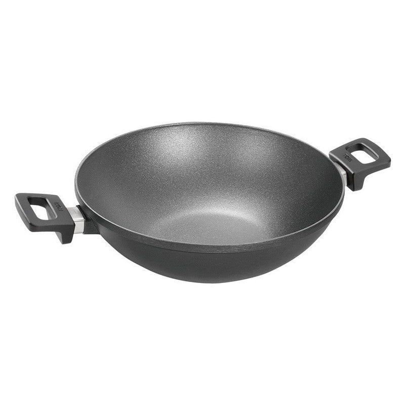 WOK PARA VITROCERÁMICA LIBRE DE TÓXICOS 32 CM - WOLL - masquedietasonline.com 