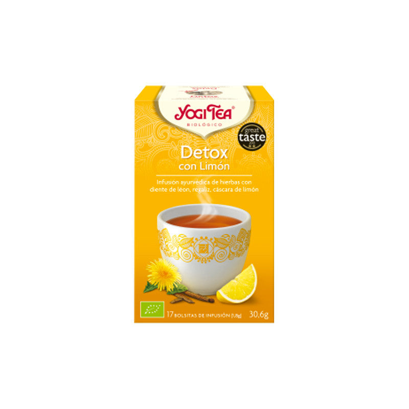 YOGUI TEA DETOX CON LIMÓN - masquedietasonline.com 