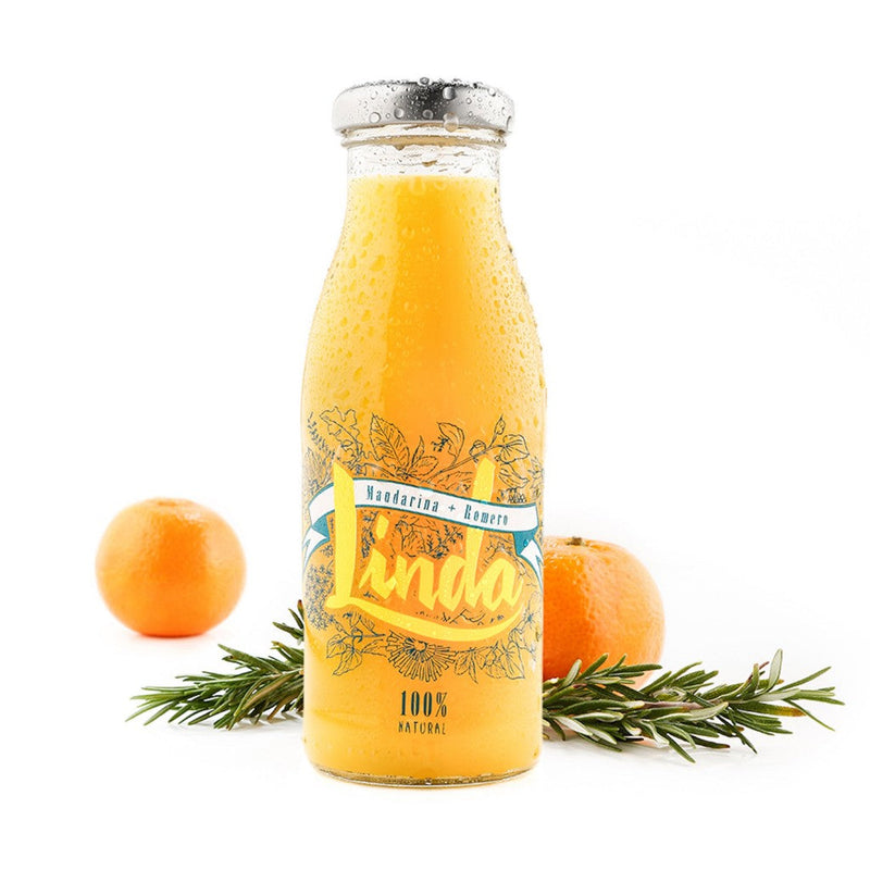 ZUMO NATURAL DE MANDARINA Y ROMERO - LINDA - masquedietasonline.com 