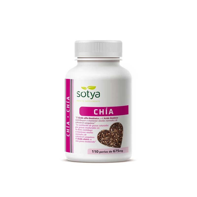 Aceite de Chia 675mg 110 perlas Sotya