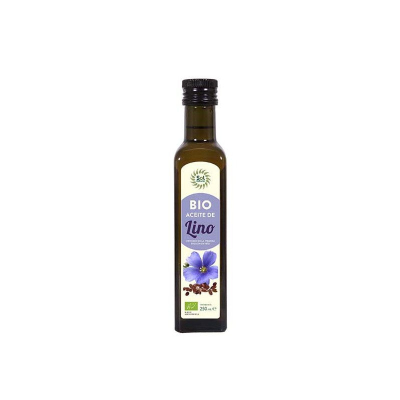 Aceite de lino bio 250 ml - Sol Natural