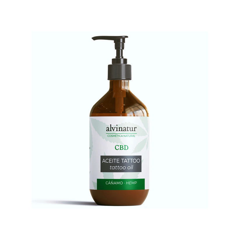 Aceite Tattoo Cañamo+ CBD Bio 250ml Alvinatur