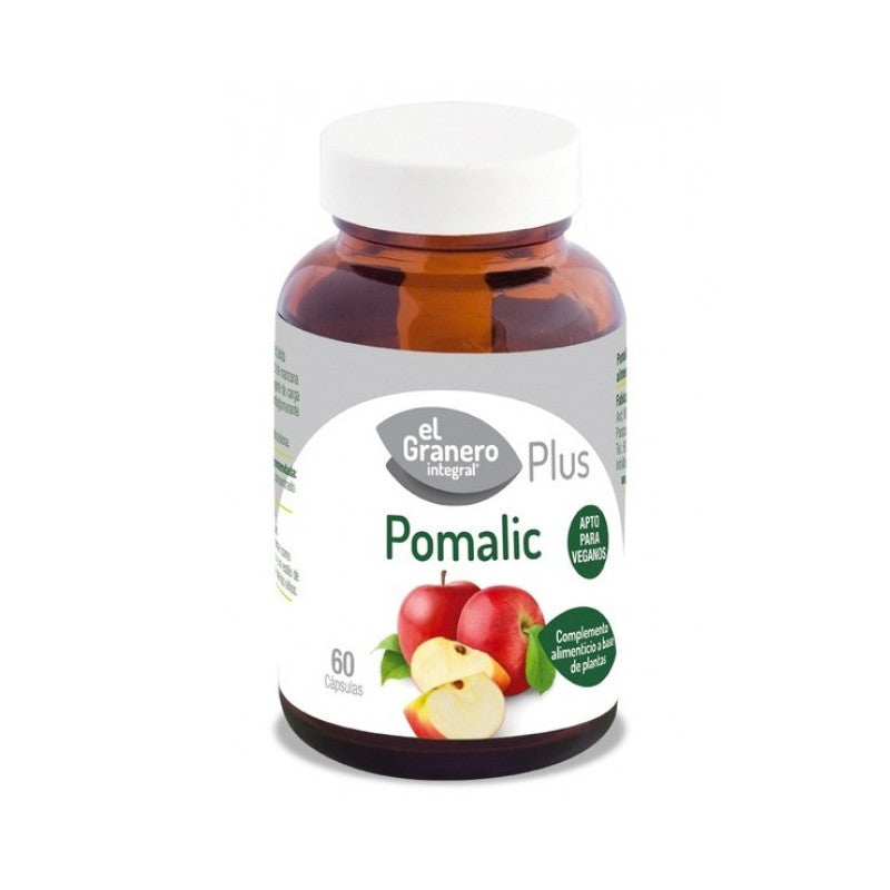 ACIDO MALICO DE MANZANA 60 CAPSULAS - EL GRANERO - masquedietasonline.com 