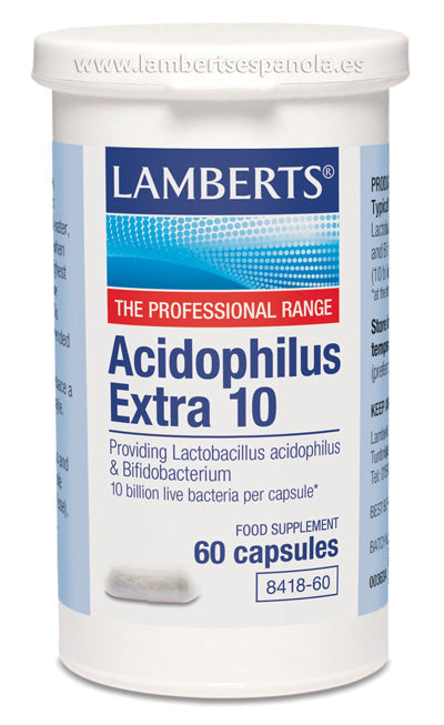 Acidophilus Extra 10 / 60 cáps - LAMBERTS