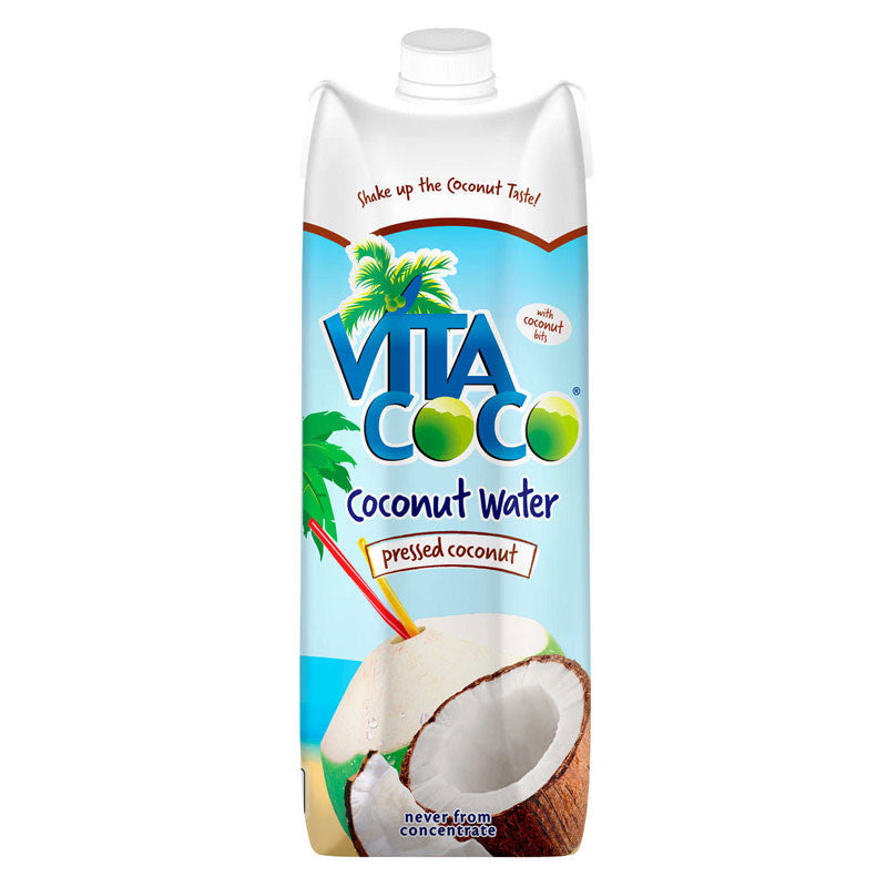 Agua de coco exprimido brik 1L VitaCoco