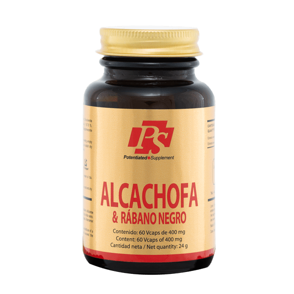 ALCACHOFA & RABANO NEGRO - PS PARAFARMACIA - masquedietasonline.com 