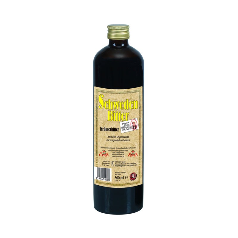 Amargo sueco con alcohol 500ml Maria Treben