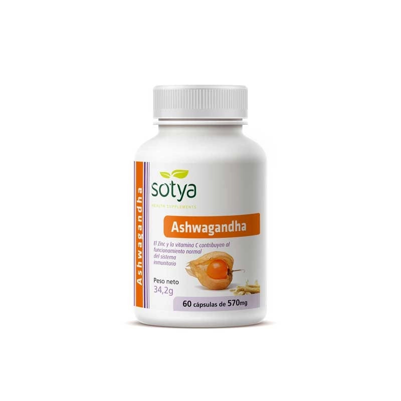 Ashwagandha 570mg 60 capsulas Sotya