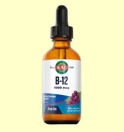 Vitamina B12 / 1000mcg / 53 mg - SOLARAY