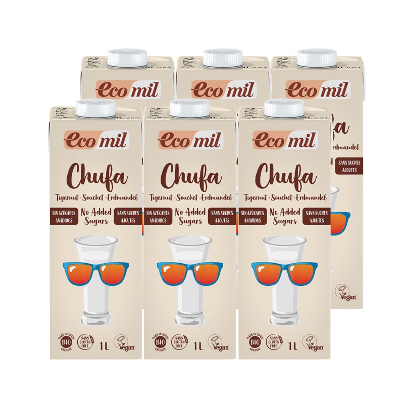 Bebida Chufa Nature Bio 6x1L Ecomil