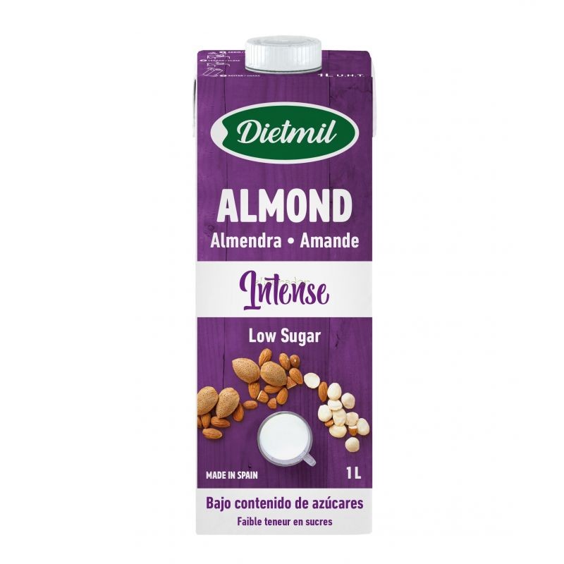 Bebida de Almendra Intense Low Sugar 6x1L Dietmil