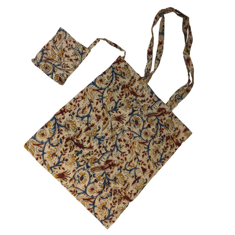 Bolsa Algodon Kalamkari Nature India Alternativa 3