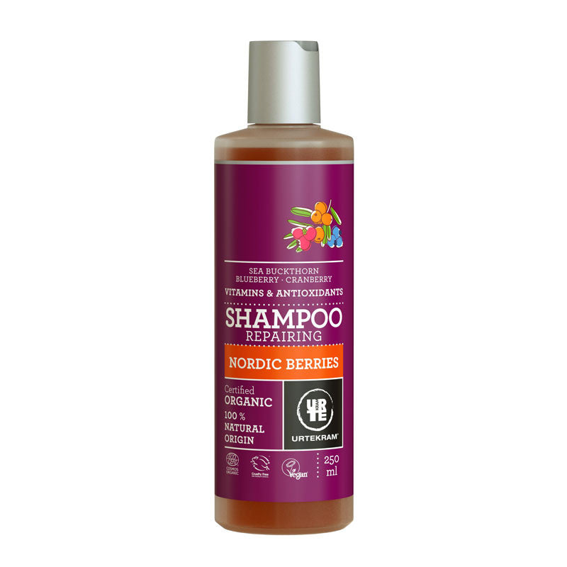 Champu Frutos Rojos Bio 250ml Urtekram