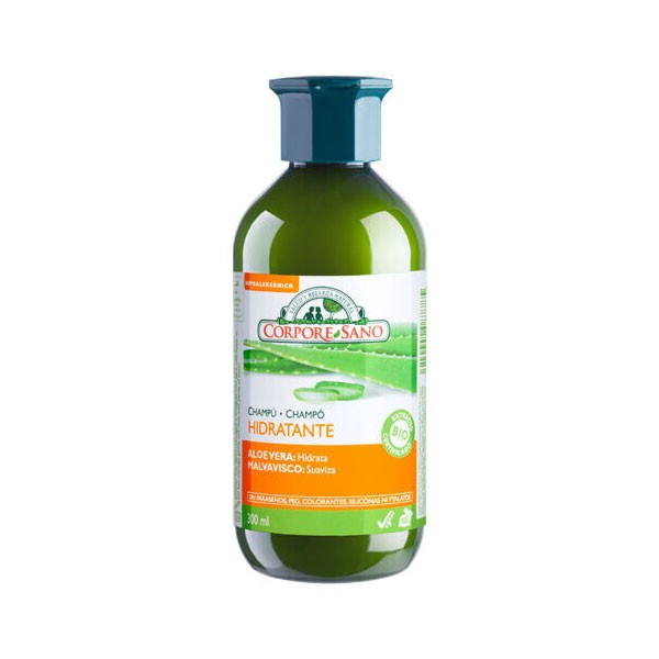 Champu Hidratante Aloe y Malvavisco 300ml Corpore Sano