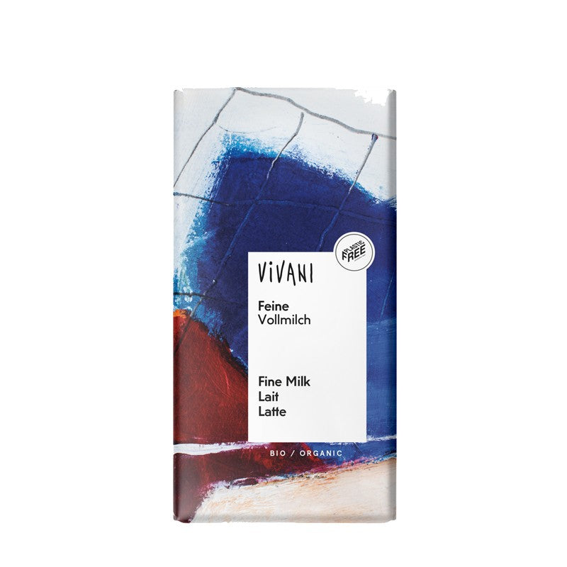 Chocolate con leche bio 100g Vivani