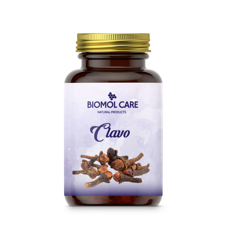 CLAVO 350 MG, 100 CÁPSULAS - BIOMOL CARE - masquedietasonline.com 