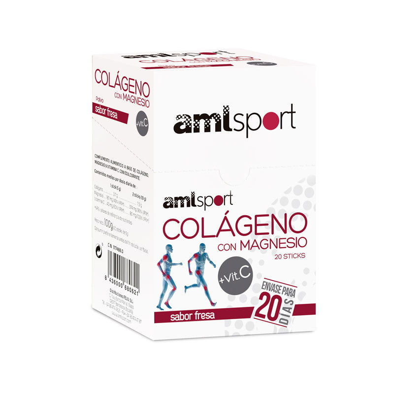 Colageno con magnesio+vit.C Sport 20 sticks Ana Maria La Justicia