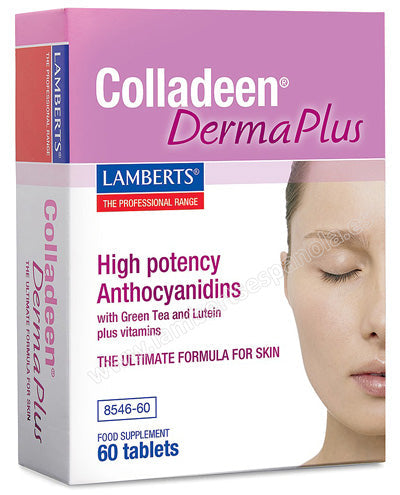 Colladeen® DermaPlus con Luteína, Zeaxantina, Té Verde, Vitaminas