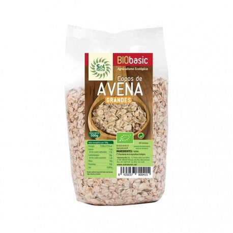 Copos de Avena gruesos bio 500g Sol natural