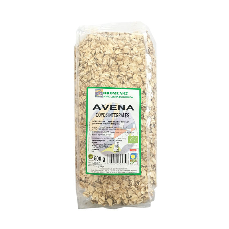 Copos de Avena Gruesos Bio 500g Kromenat