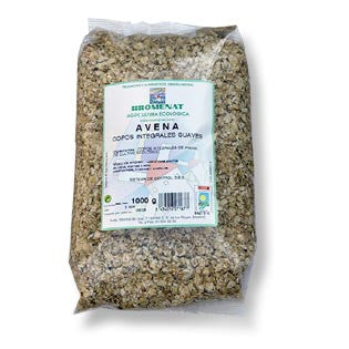 Copos de avena suaves bio 500 g Kromenat