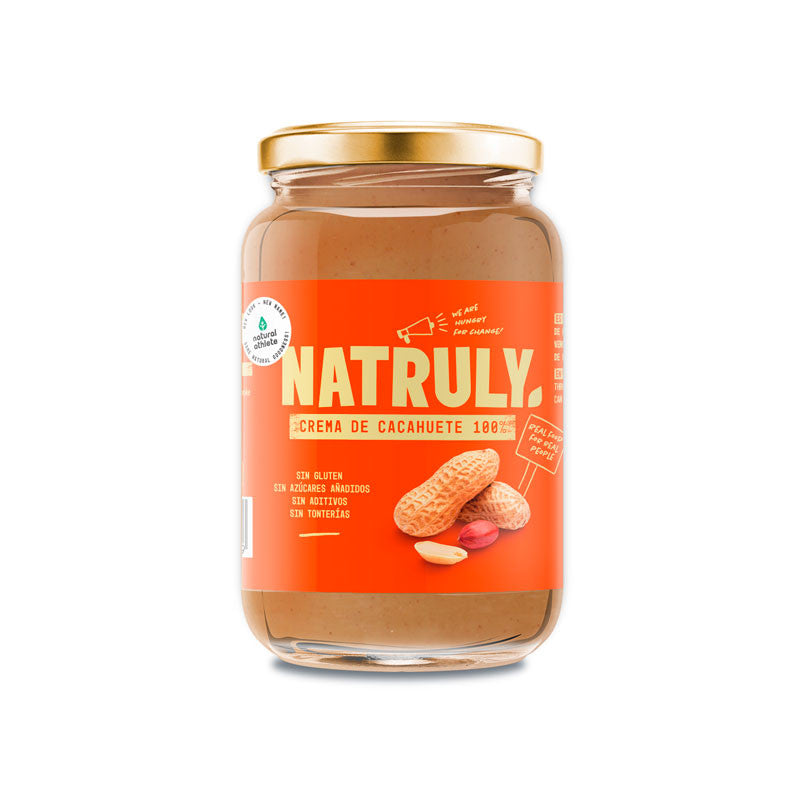 Crema de cacahuete natural 500g Natruly