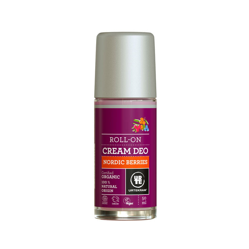 Desodorante roll-on frutos rojos Bio 50ml Urtekram