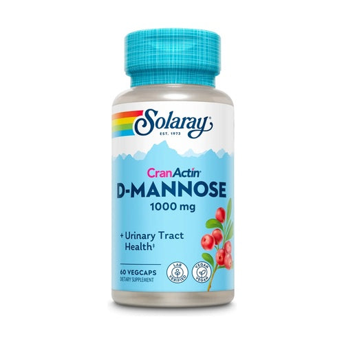 D-Mannose con Cranactin 60Caps - SOLARAY