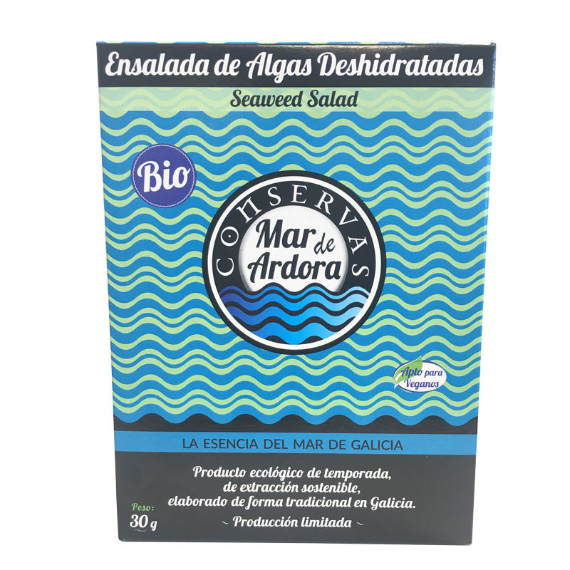 Ensaladas de algas deshidratadas bio 30 g Mar de Ardora