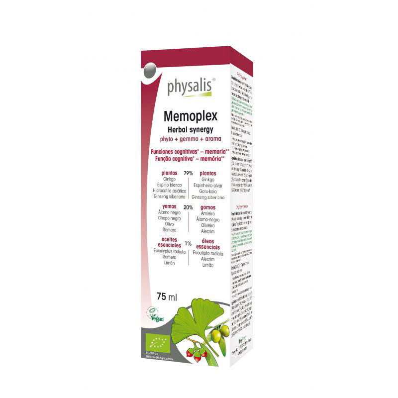 Extracto de Memoplex bio 75ml Physalis