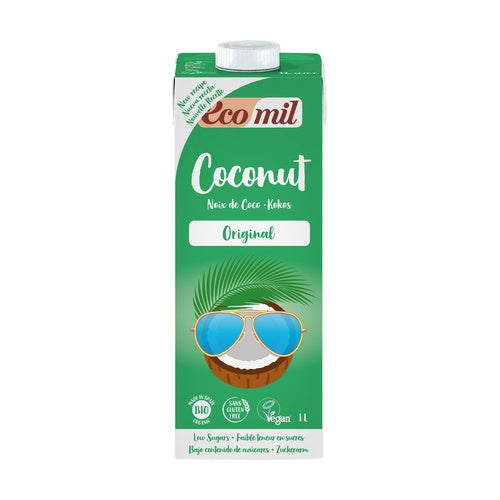 Bebida de Coco original con Ágave BIO 1L - Ecomil