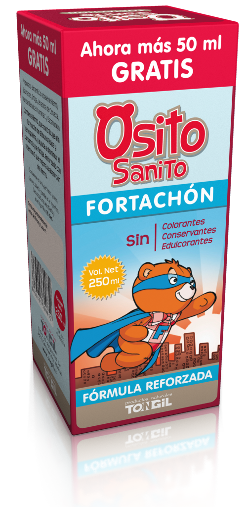 Jarabe Osito sanito fortachón 250ml - Tongil