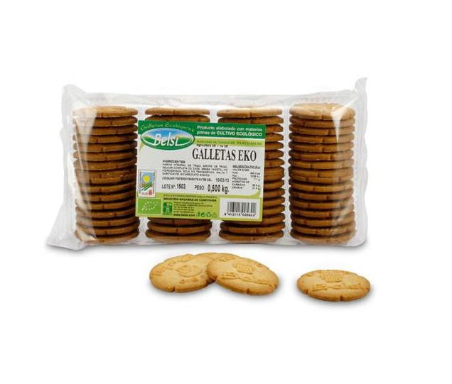 Galletas de trigo bio 500g Belsi