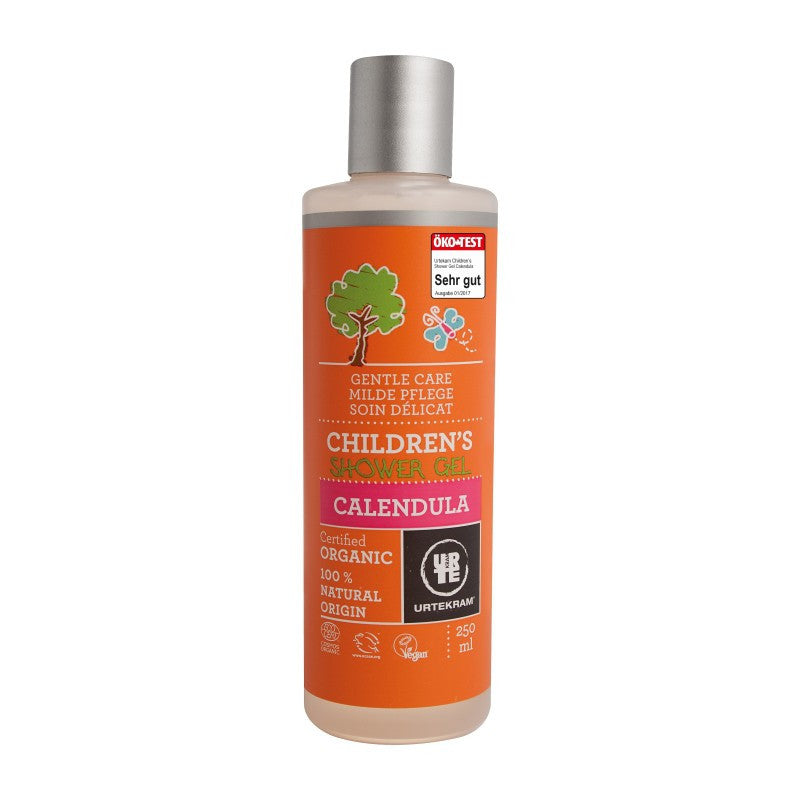 Gel de baño de calendula para niños Bio 250 ml Urtekram