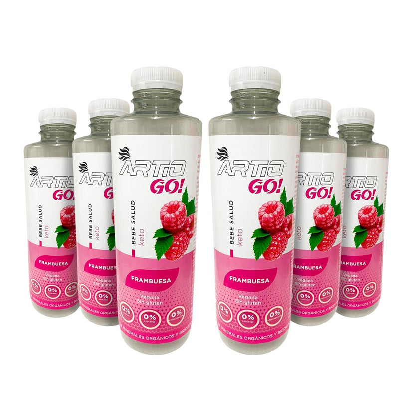 GO! 6x750ml Frambuesa