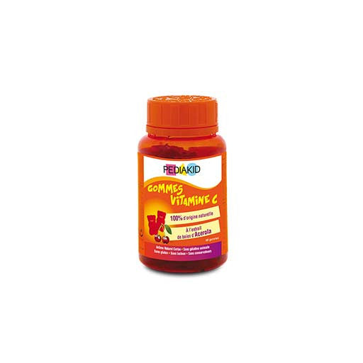 Gominolas vitamina C+ acerola 60ud Pediakid