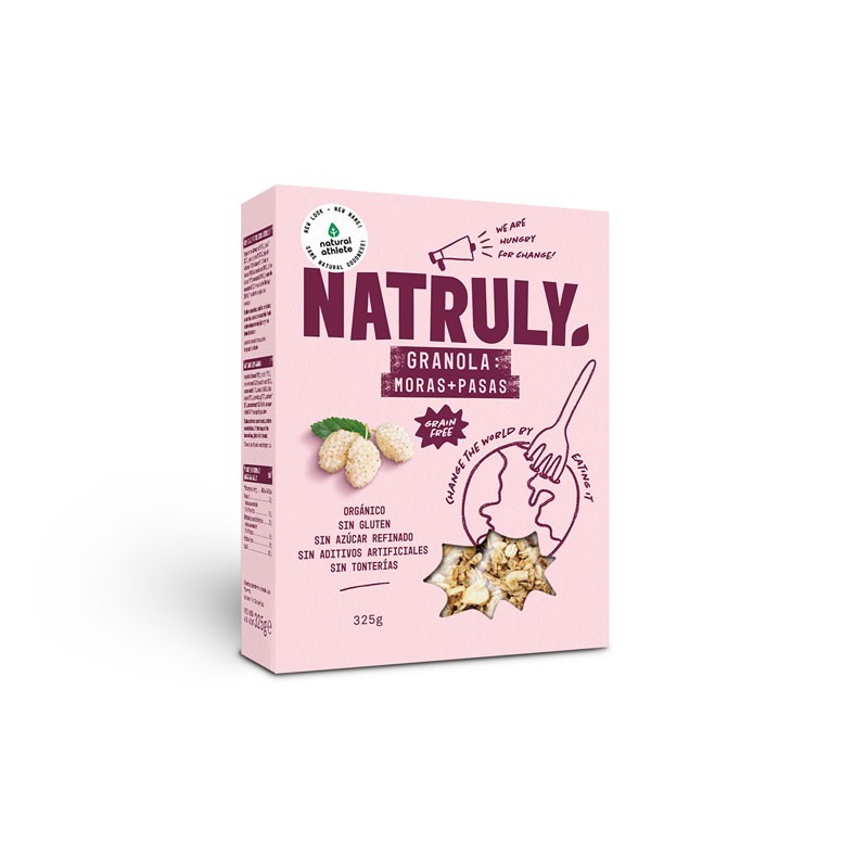 Granola de Moras y Pasas Bio 325g Natruly